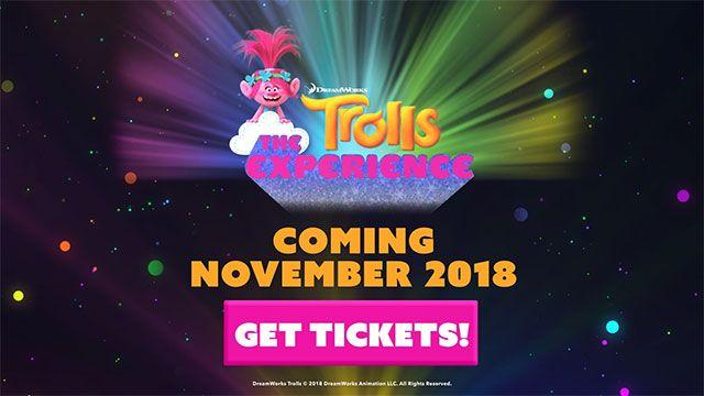 Trolls DreamWorks Logo - DreamWorks Trolls The Experience Tickets Now on Sale