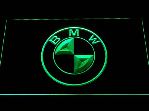 Green BMW Logo - BMW Logo LED Neon Sign