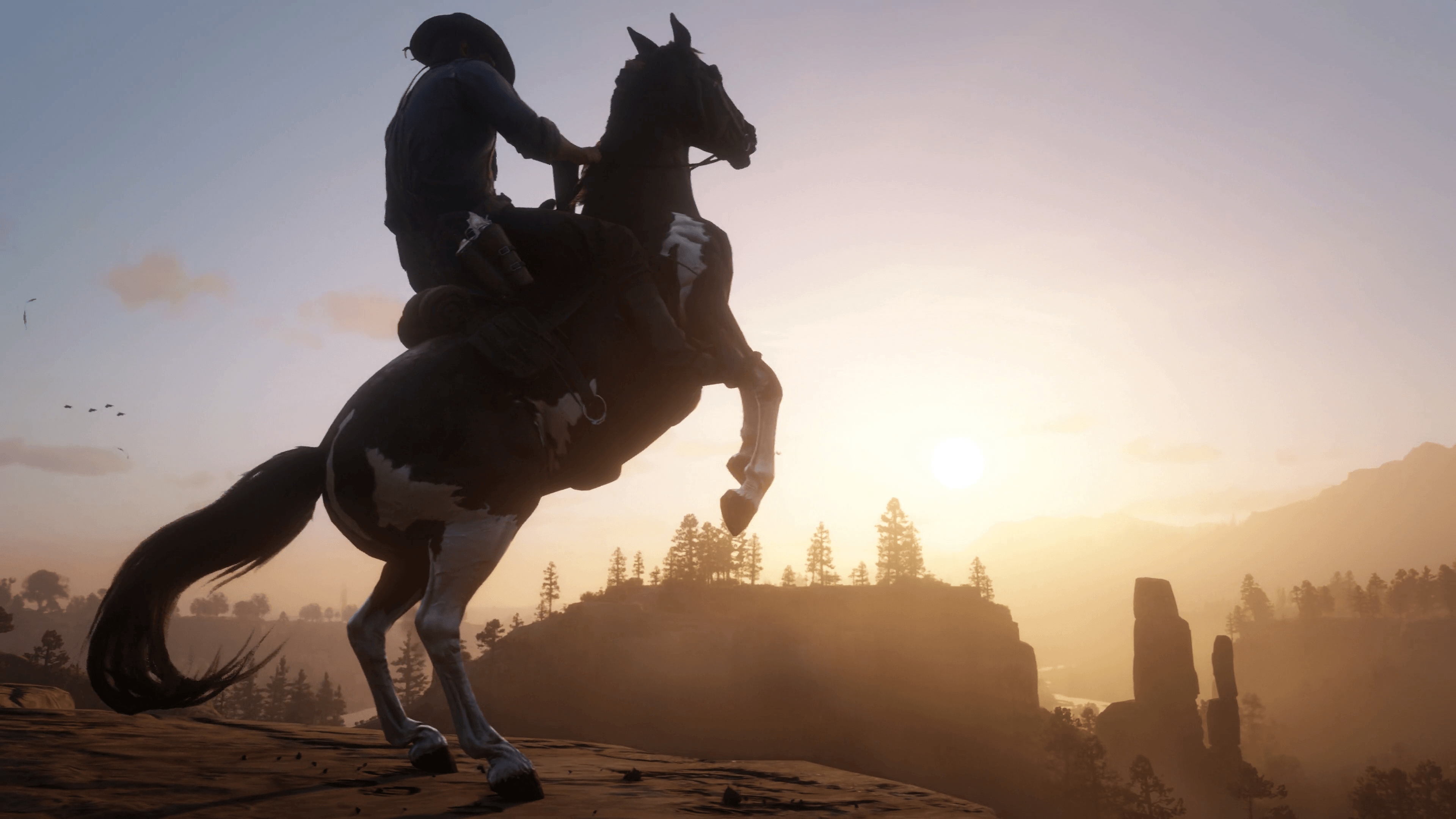 Galloping White Horse Circle Logo - Red Dead Redemption 2 Horse Guide: Tips And Finding One Of The Best ...