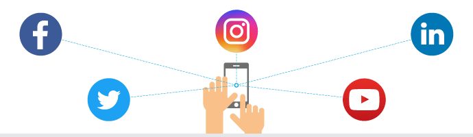 Facebook Instagram LinkedIn Logo - Our social media | Société de transport de Montréal