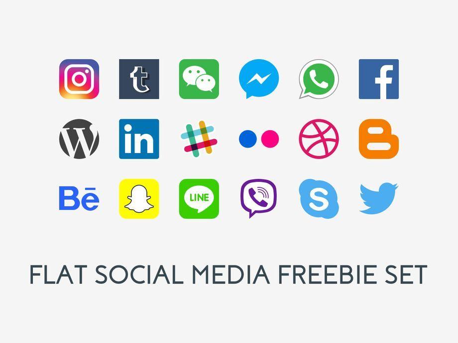 Facebook Instagram LinkedIn Logo - Social Media Icons | Icons | Social media icons, Social media ...