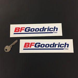 BFGoodrich Logo - BF GOODRICH classic x2 18cm stickers auto moto sport tire racing