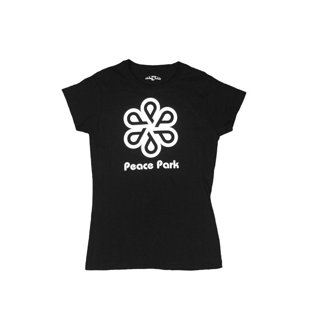 Girl Black Logo - Girl's Peace Park Original T-Shirt - MQC