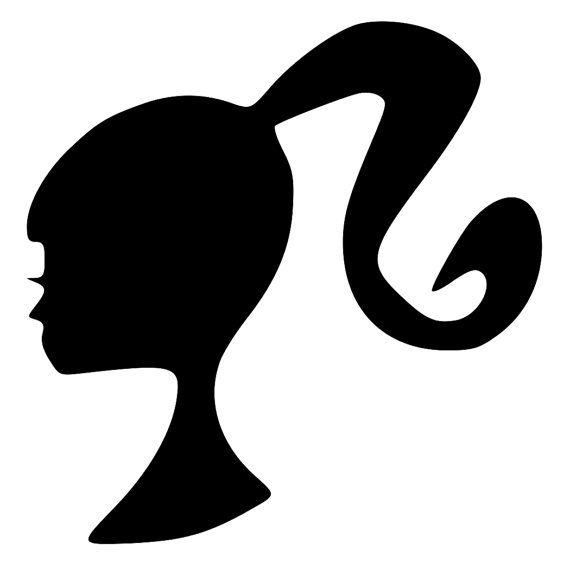 Girl Black Logo - Barbie Girl Sticker [barbie-girl] - $3.00 : SassyStickers.com ...
