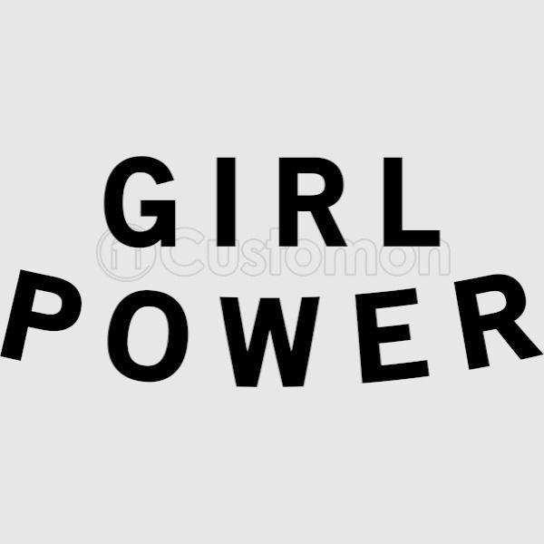 Girl Black Logo - Girl Power Black Kids Hoodie