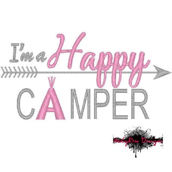 Happy Camper Logo - I'm a Happy Camper