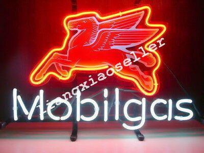 Flying Horse Gasoline Logo - MOBIL PEGASUS GAS Mobilgas Flying Horse Gasoline Motor Auto Car Real