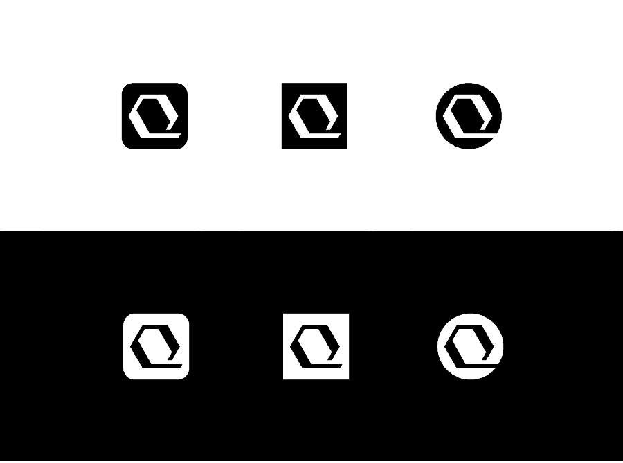 4 Letter Word Logo - Logo Design: Initial Letter Q Logo Mark and Symbol
