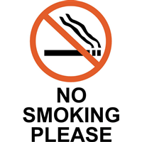 Smoking Logo - NO SMOKING PLEASE SIGN Logo Vector (.EPS) Free Download