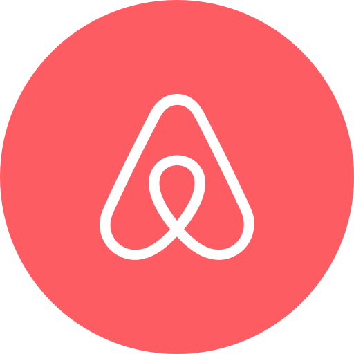 Circle Round Logo - Airbnb, circle, round icon, travel icon