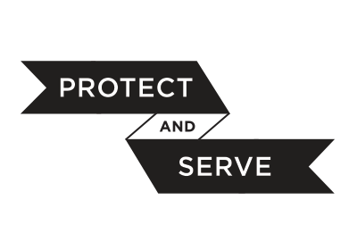 Serve Logo - Protect & Serve