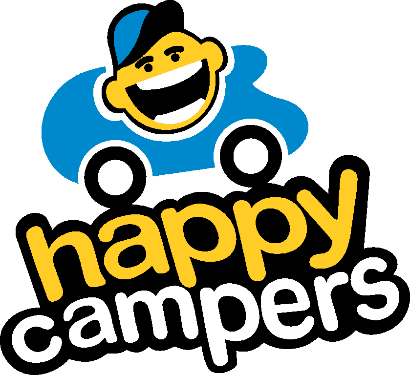 Happy Camper Logo - Cheap Campervan Hire NZ: Happy Campers