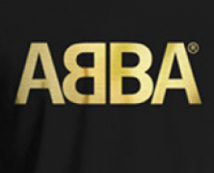 Abba Logo - T Shirts GOLD LOGO ABBA