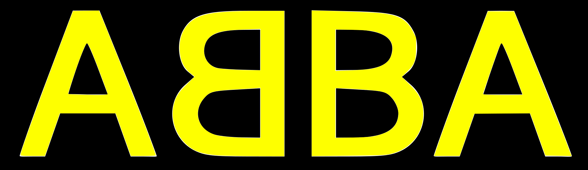Abba Logo - File:Abba logo.svg - Wikimedia Commons