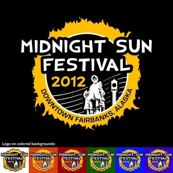 Colored Sun Logo - MIDNIGHT SUN LOGO FINALIST : DAMIEN SNOOK | Downtown Association of ...