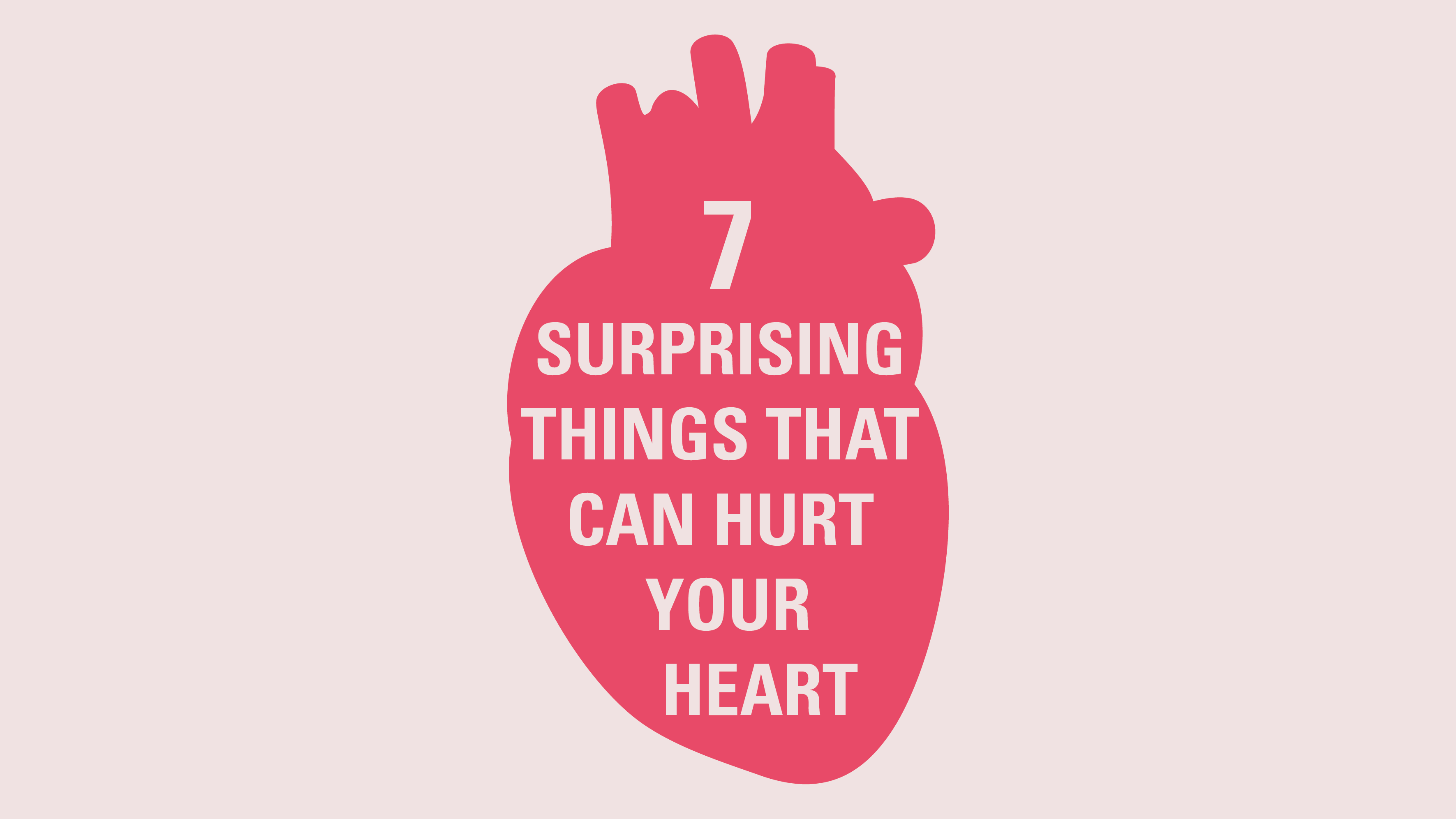 Heart Health Logo - Unexpected Heart Disease Factors: 7 Surprising Things That Can Hurt ...