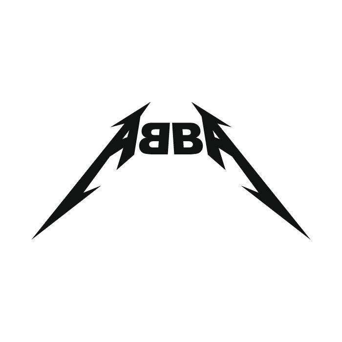 Abba Logo - ABBA / Metallica. YM GRAPHIX Graphic Design