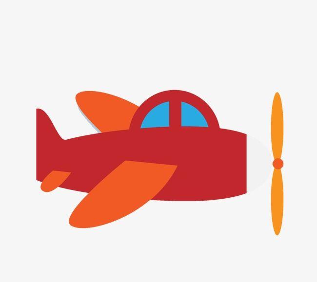 Blue and Red Plane Logo - Red Plane, Plane Clipart, Blue Airplane, Aircraft PNG Image