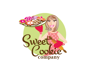 Cookie Company Logo - Logo design entry number 93 by peg770 | Sweet Cookie Company logo ...