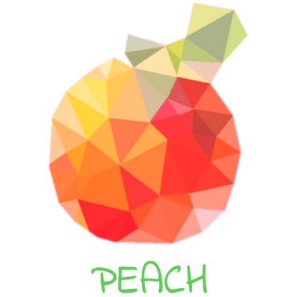 Red and Peach Logo - PEACH Baytree Centre