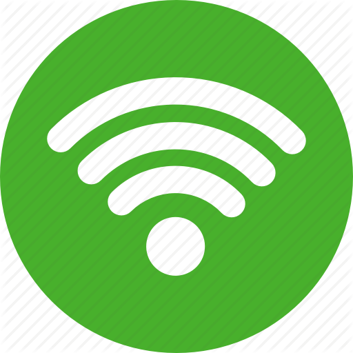 Green WiFi Logo - Circle, green, internet, network, signal, wifi icon