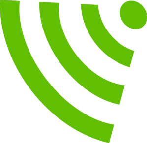Green WiFi Logo - Green Wifi Symbol Clip Art clip art online