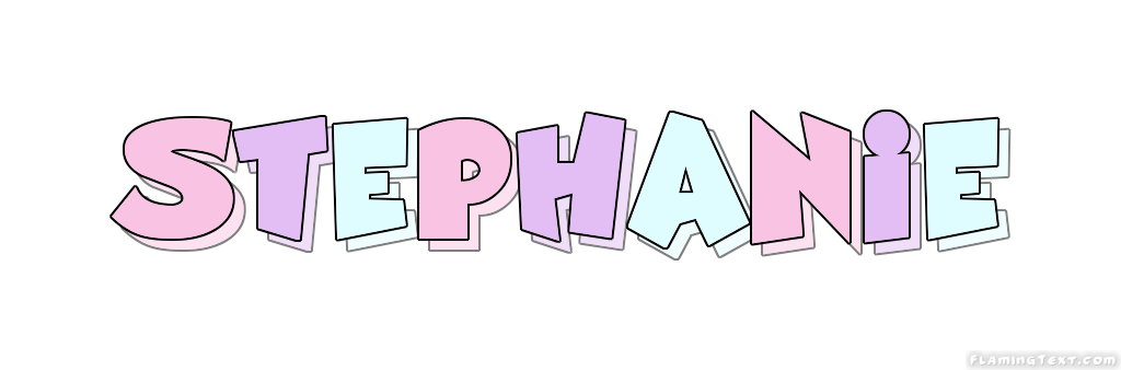 Stephanie Logo - Stephanie Logo | Free Name Design Tool from Flaming Text