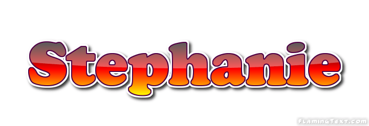 Stephanie Logo - Stephanie Logo. Free Name Design Tool from Flaming Text