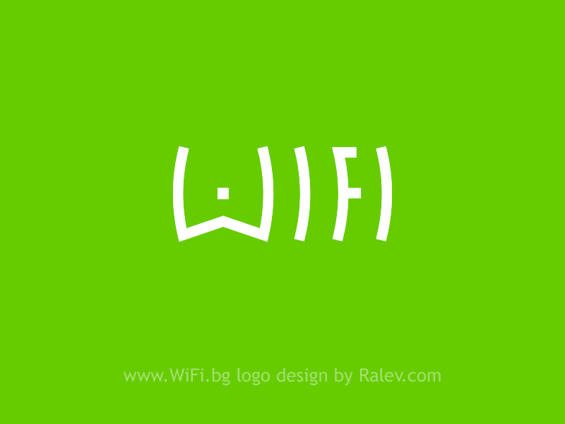 Green WiFi Logo - WiFi Logo by Ralev.com | Dribbble | Dribbble