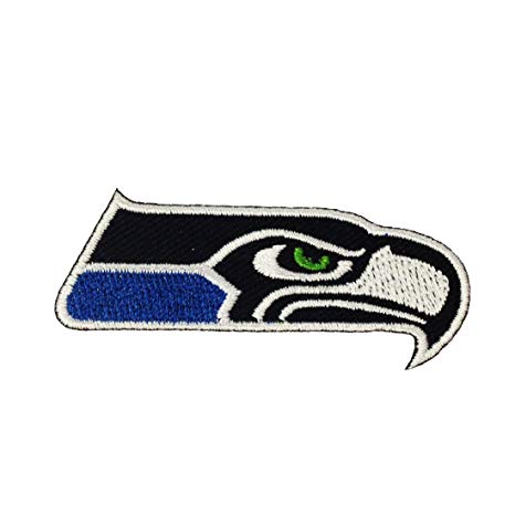 I Can Use Seahawk Logo - X Seattle Seahawks Logo Embroidered Iron Patches