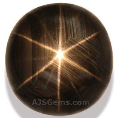 Black Star Ball Logo - Black Star Sapphire Gemstone Information at AJS Gems
