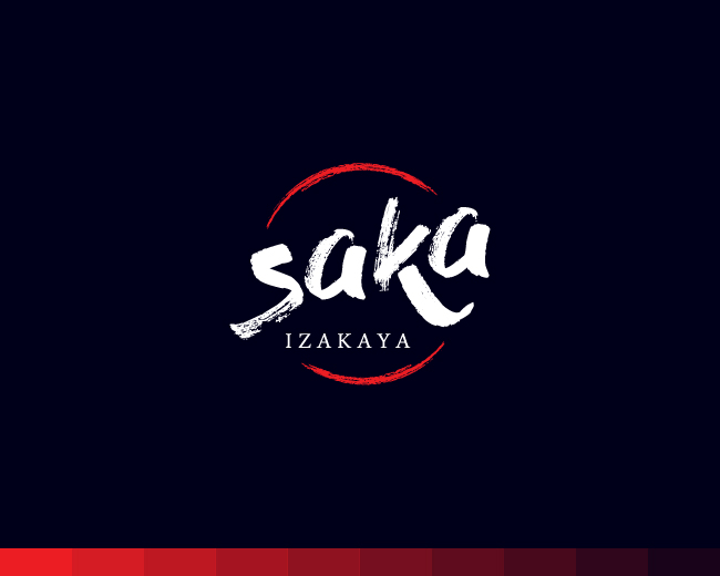 Japanese Restaurant Logo - Saka Izakaya / Japanese restaurant. Karage. Logo design, Logos