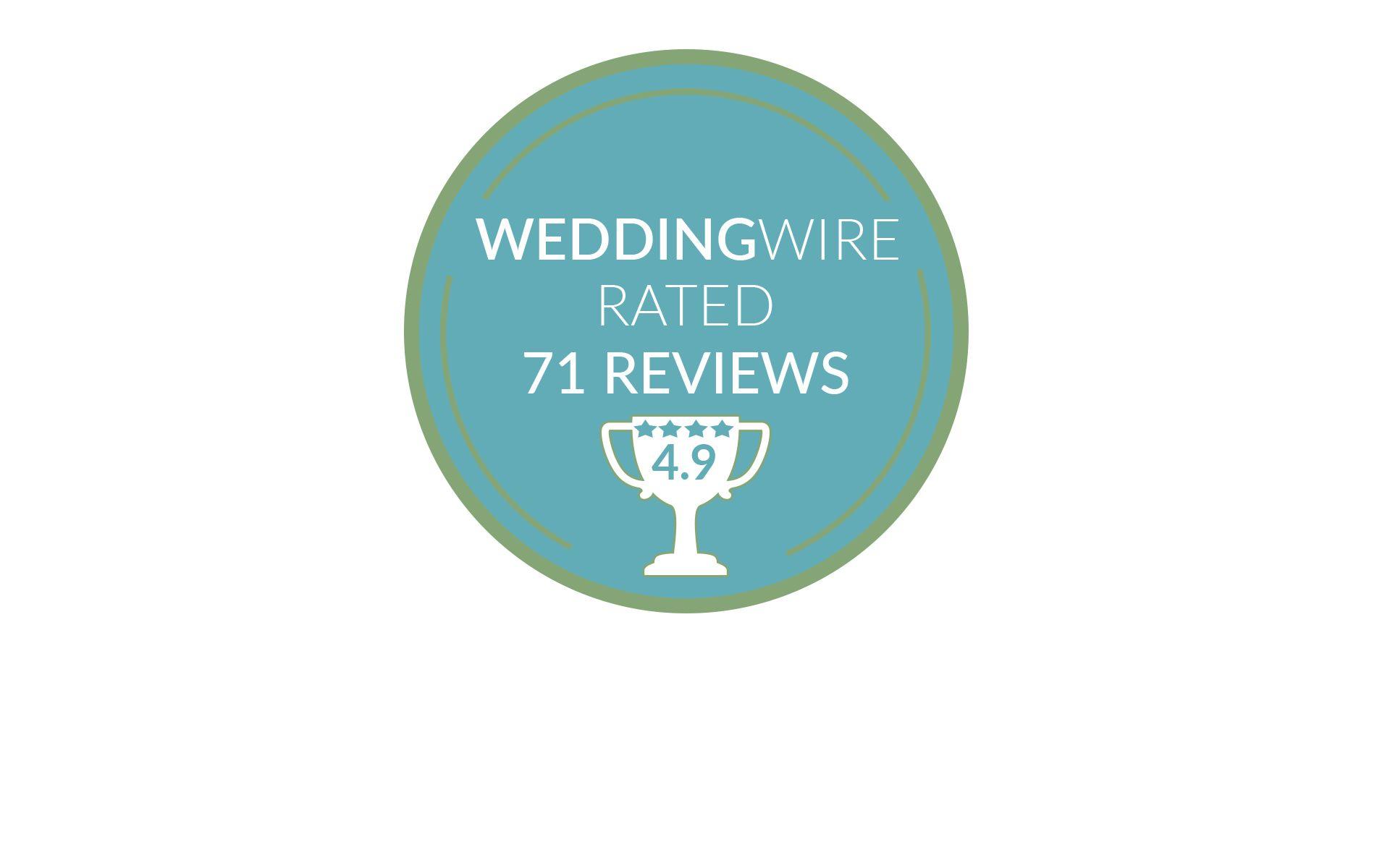 5 Star WeddingWire Logo - Wedding Services