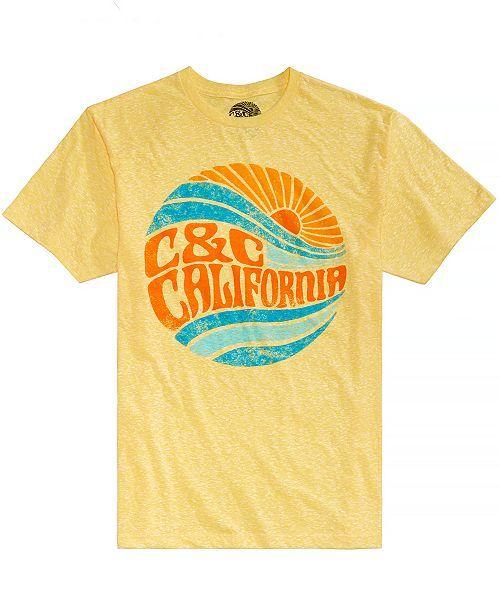 C&C California Clothing Logo - C&C California Men's Sunny Daze Graphic-Print T-Shirt - T-Shirts ...