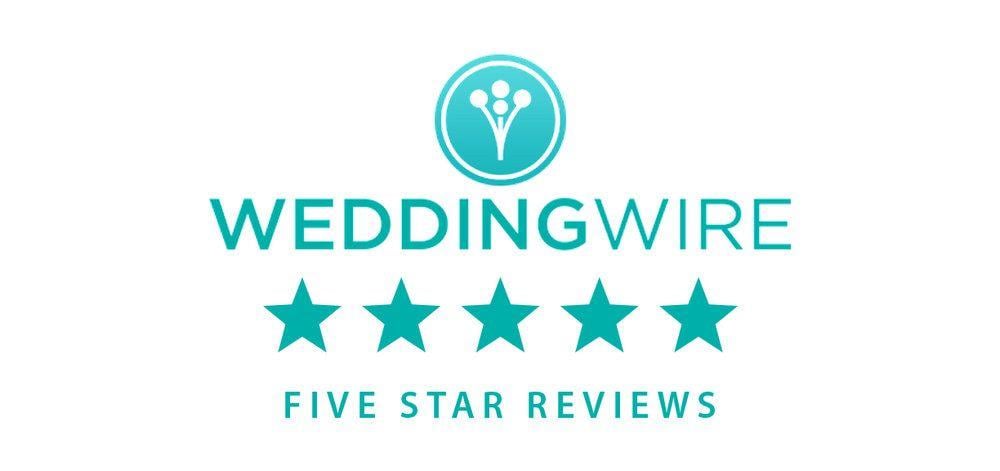5 Star WeddingWire Logo - Southern Hospitality