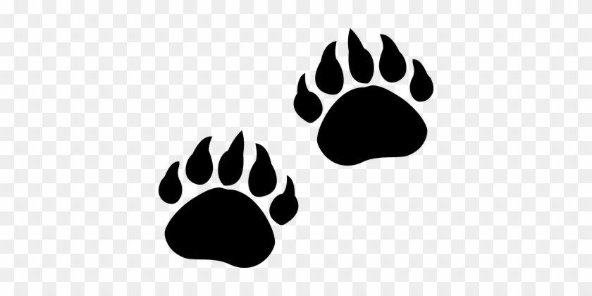 Grizzly Bear Paw Logo - Traces, The Trail Of The, Imprint - Grizzly Bear Paw Print - Free ...