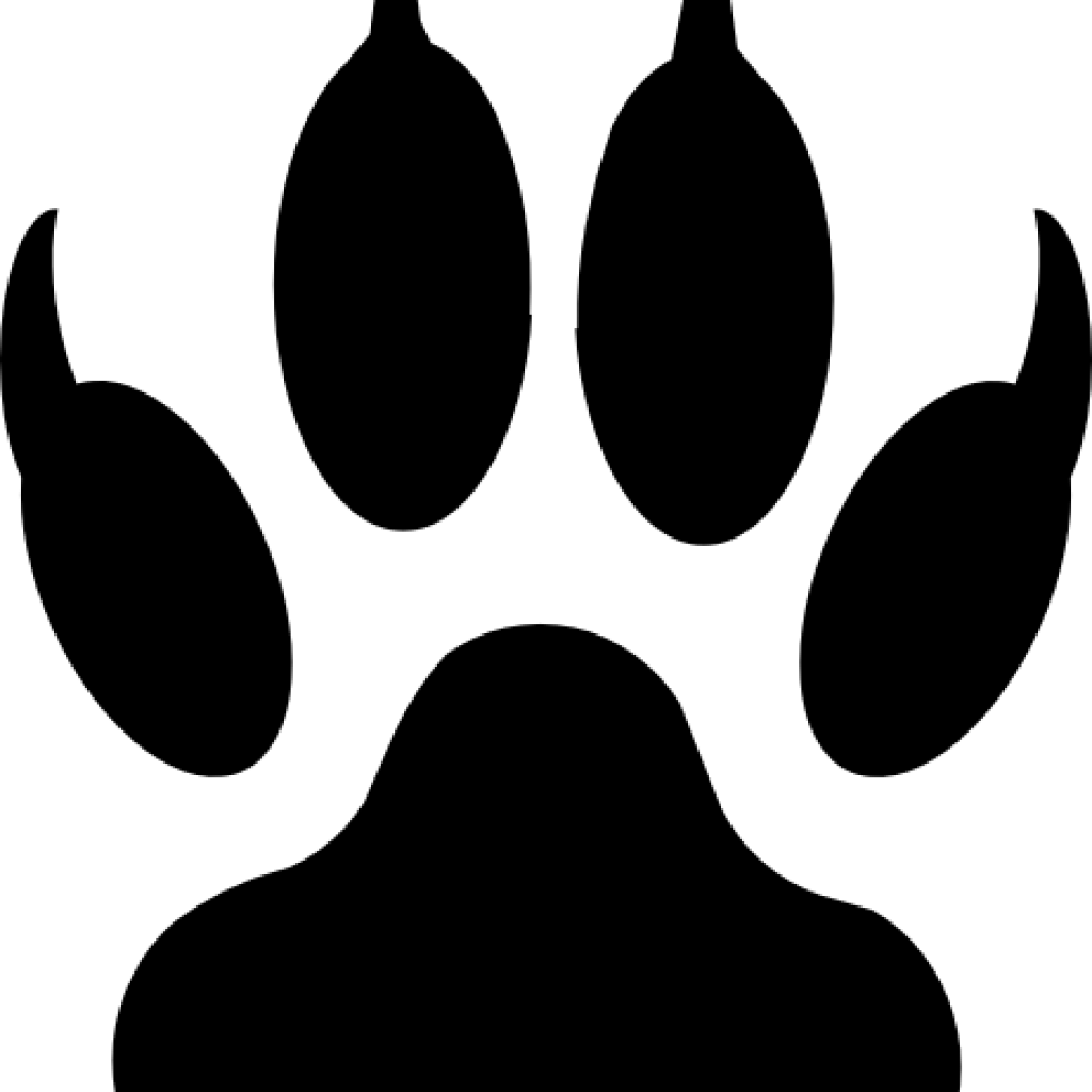 Grizzly Bear Paw Logo - Bear Paw Clip Art | Free Clipart Download