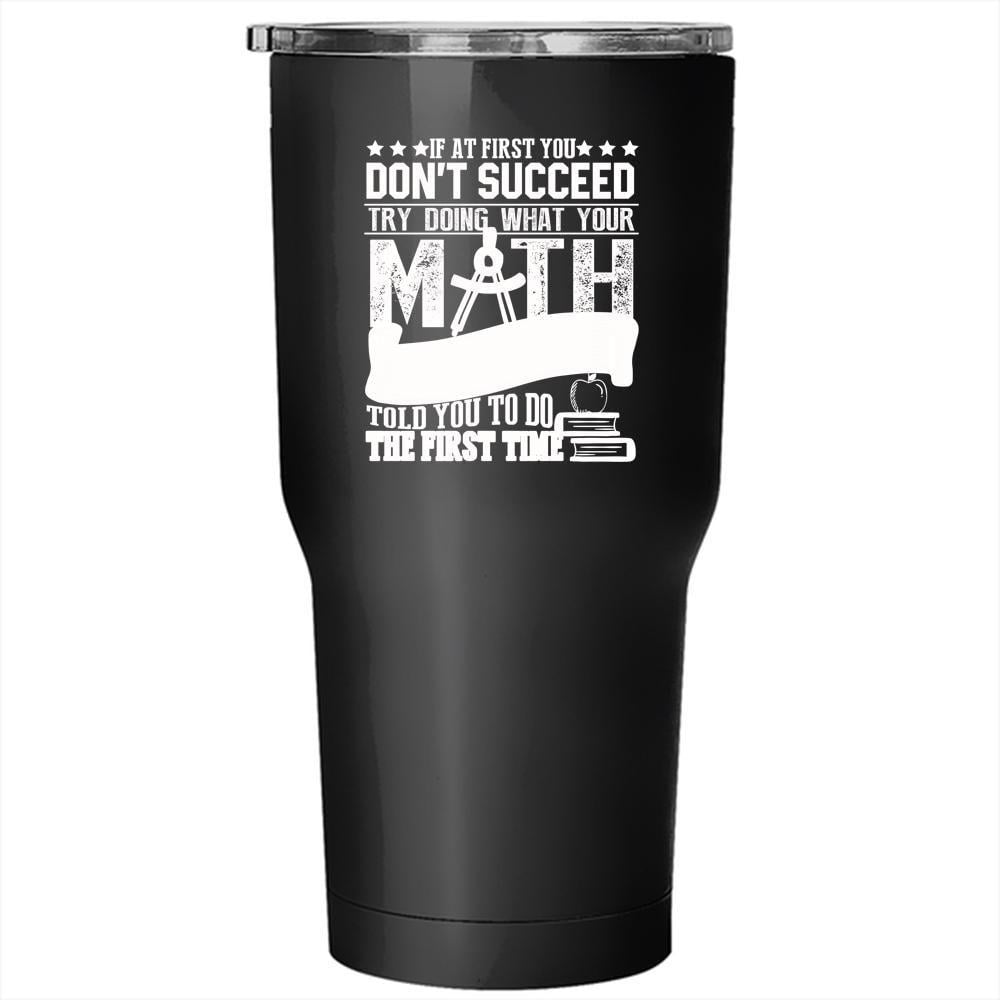 Awesome Math Logo - Math Teacher Tumbler 30 oz Stainless Steel, Awesome Math Teachers ...