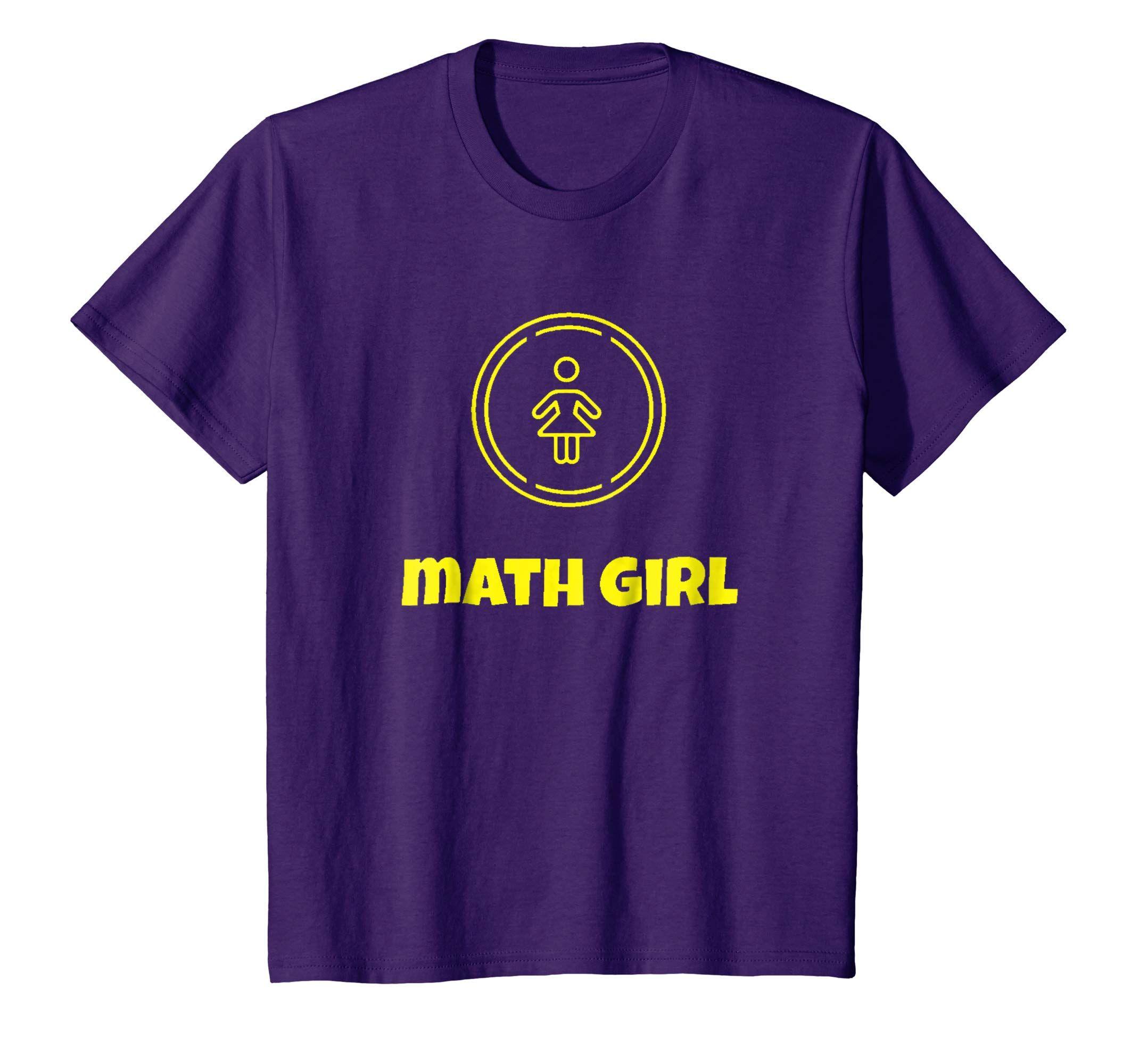 Awesome Math Logo - Kids FUN Awesome Math Girl T Shirt: Clothing