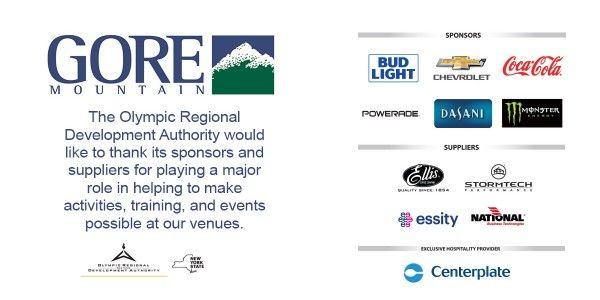 Gore Mountain Logo - Sponsors and Suppliers