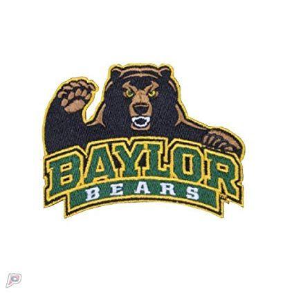 Baylor Bears Logo - Amazon.com: Baylor Bears Primary Team Logo Iron On Embroidered Patch ...