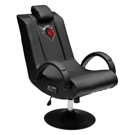 Knight Head Logo - Rutgers Scarlet Knights Collegiate Gaming Chair 100 Pro with Knight ...