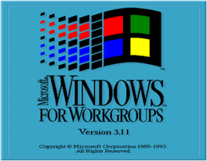 Windows 3.11 Logo - Windows system requirements - From Windows 3.1 to Windows 10