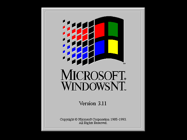 Windows 3.11 Logo - Windows NT 3.11. Fictional Operating Systems