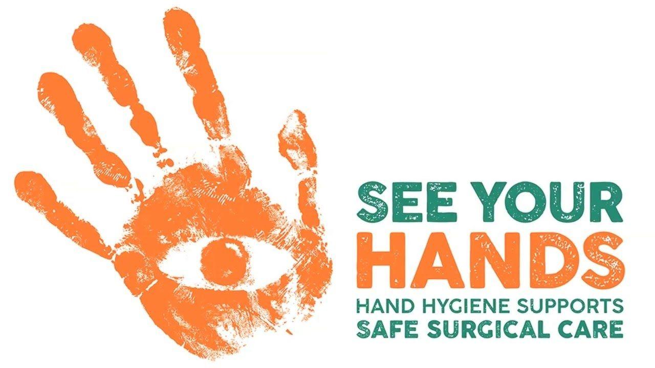 Hand- Hygiene Logo - WHO surgical hand preparation technique