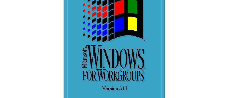 Windows 3.11 Logo - Microsoft ukončí prodej Windows 3.11 v listopadu | Diit.cz