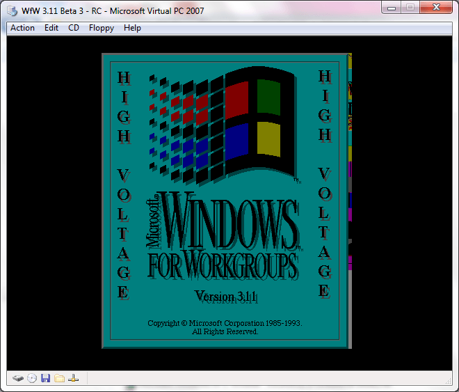 Windows 3.11 Logo - View topic 3.11 build 411 RC or not?