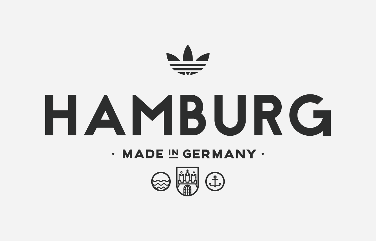 German Adidas Logo - Adidas Made In Germany. Lucas Jubb Design & Illustration