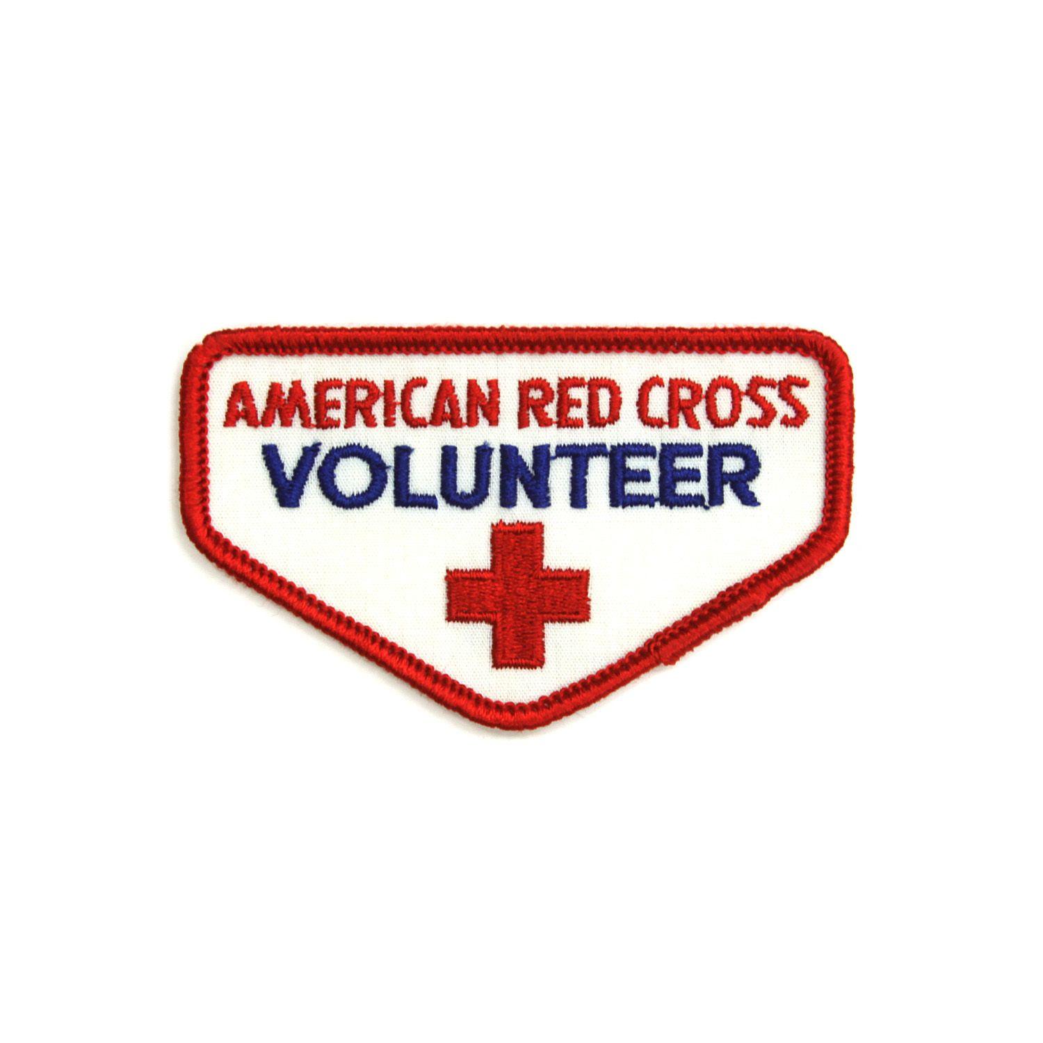 Volunteer Red Cross Logo - American Red Cross Volunteer Patch - Air Mobility Command Museum