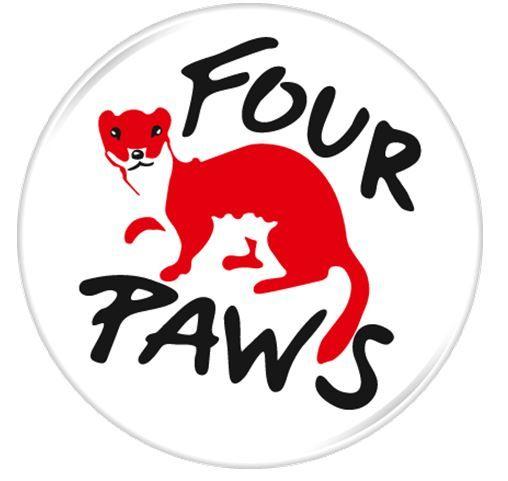 Four Paws Logo - Four Paws UK - Wildlife and Countryside Link